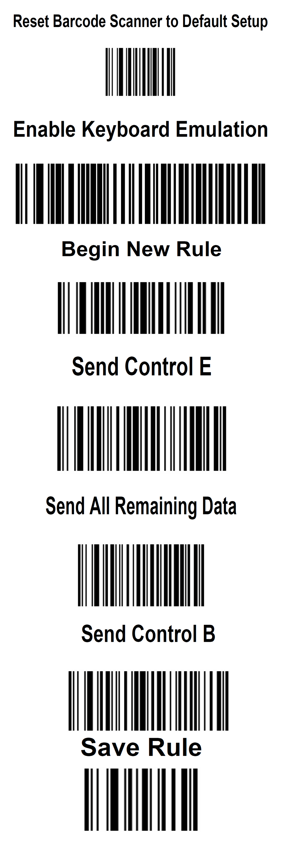 Setup Guide Symbol Barcode Scanner Powered by Kayako http